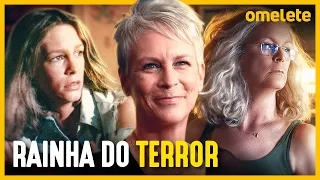 JAMIE LEE CURTIS: DE HALLOWEEN A RAINHA DO TERROR | Retrato