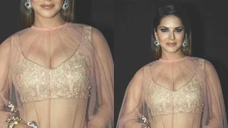 Sunny Leone Hot Cleavage Show In Photoshoot