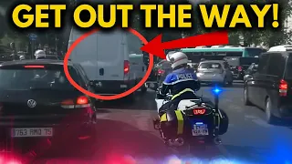 INSANE Traffic vs. Belgian Ambulance