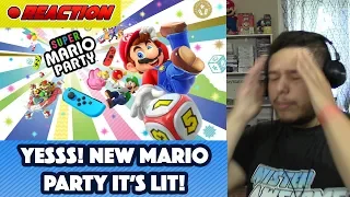 Super Mario Party - Official Game Trailer REVEAL REACTION - Nintendo E3 2018