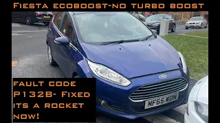 Ford Ecoboost - fault code P132B = No Boost! - simple fix