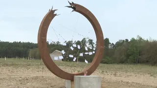 Roma memorial unveiled on former Nazi concentration camp site in Czech Republic