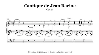 Organ: Cantique de Jean Racine (Op.11) - Gabriel Faure