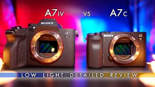 Sony A7iv Low Light Review vs A7C / A7iii: Quality, Noise, Focus & Cinematic shots