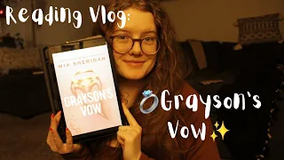 Reading Vlog ~ Grayson's Vow by Mia Sheridan