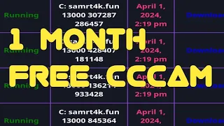 1 Month Free Cccam ! Videocon Best Cccam