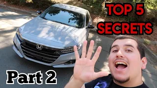 5 MORE Tricks About Your 2022 Honda Accord Sport You DIDN'T Know About!