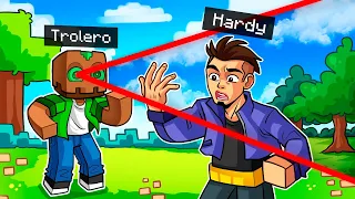 TROLERO tiene VISIÓN REALISTA en MINECRAFT!!