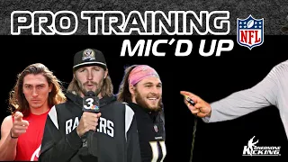 MICED UP | NFL Punters train during Pro Week
