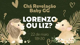 LIVE - Chá Revelação Baby GG | Lore & Léo