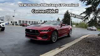 Is the 2024 Ford Mustang GT Convertible Worth $60,000?