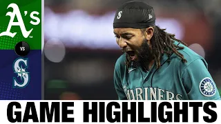 A's vs. Mariners Game Highlights (9/30/22) | MLB Highlights