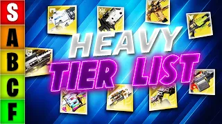 Exotic Heavy Weapon TIER LIST for PvE - Destiny 2