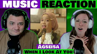 Agseisa - When I Look At You (Miley Cyrus Cover) REACTION @AgseisaGaluh