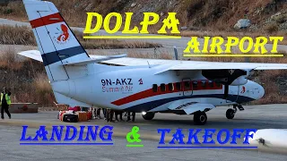 Dolpa Airport.. Landing & Takeoff