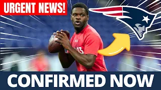 ⚠️DID YOU SEE? IT JUST GOT CONFIRMED! LATEST NEWS NEW ENGLAND PATRIOTS