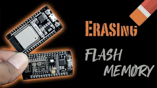 Erase flash memory like Magic 🪄🎩 | ESP8266 | ESP32