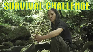 JUNGLE MAN | 6 MONTHS SURVIVAL | JUNGLE MAN & THE INFAMOUS BASKET | EP 8