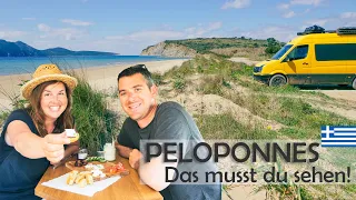 PELOPONNES mit dem CAMPER・Spektakuläre SCHLUCHTEN・SEHENSWÜRDIGKEITEN die du SEHEN musst