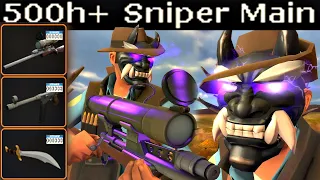 The Headshot Machine🔸500h+ Sniper Main Experience (TF2 Gameplay)