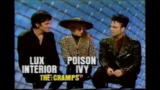 The Cramps interview & Bikini Girls with Machine Guns MTV 120 Minutes with Dave Kendall (1990.06.24)