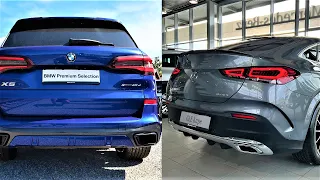 New Mercedes GLE Coupe 2023 vs New BMW X5 2022 - REVS & STARTUP Comparison by Supergimm