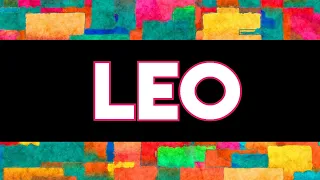 LEO || SE CONFIRMA UNA NOTICIA GIGANTE DE ALGUIEN QUE TE DEJARÁ EN SHOCK TOTAL..