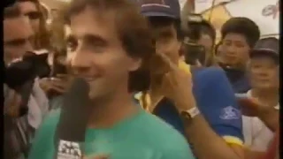 Nelson Piquet celebrates 200 GPs