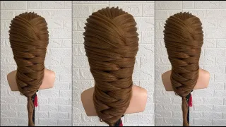 Party hairstyle for long hair | Long hair hairstyle | Hairstyle tutorial | Party hairstyle