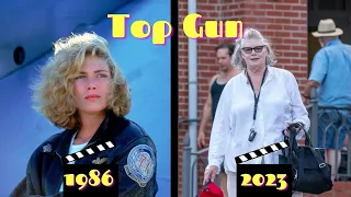 Top Gun 1986 vs 2023 cast then and now