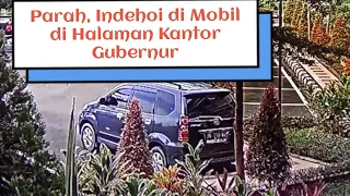 HEBOH MOBIL GOYANG DI HALAMAN KANTOR GUBERNUR, SAAT DIINTIP LANGSUNG TANCAP GAS