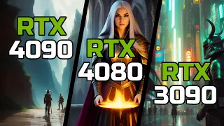 RTX 4090 vs RTX 4080 vs RTX 3090 - Test in 12 Games