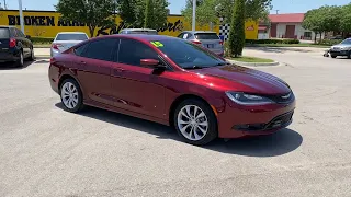 2015 Chrysler 200 Tulsa, Broken Arrow, Owasso, Bixby, Green Country, OK S211526A