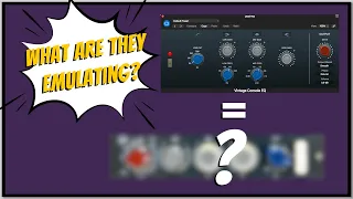 What Are They Emulating? - The Logic Pro Vintage EQ Collection