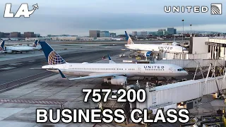 United Airlines 757-200 Business Class Review