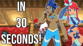 Every Unova Pokemon Gym Leader In 30 Seconds!