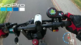 Motus Pro10 Sport 2021 - GOPRO 11 Porównanie pomiaru prędkości.