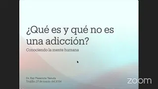 Serie de charlas: Adicciones | ¿Qué es y qué no es una adicción?