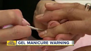 Doctors warn that gel manicures using UV lights could increase risk of cancer