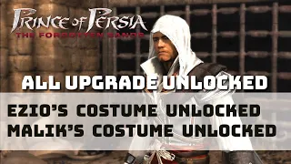 Prince Of Persia: The Forgotten Sands - All Upgrades and Ezio's/Malik's Costume Unlocked