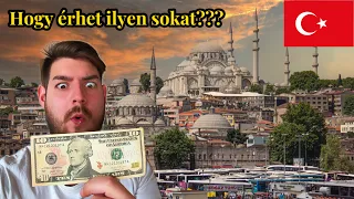 Mire elég 3500 Ft Isztambulban? 🇹🇷 (Elég sok mindenre)