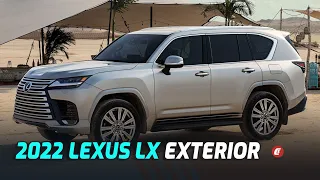 2022 Lexus LX 600 Exterior First Look