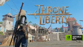 THRONE AND LIBERTY - START GAMEPLAY, STORY MODE IN [4K60FPS] #throneandliberty