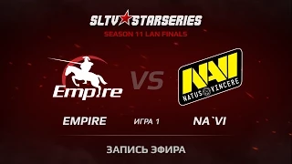 Empire vs NA`VI Game 1 SLTV StarSeries XI Finals