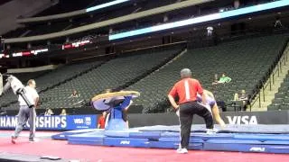 Mackenzie Caquatto - 2011 Visa Championships Podium Training - Vault