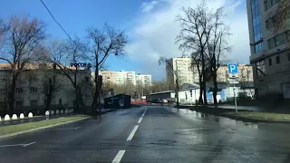 Москва карантин. Апрель 2020.