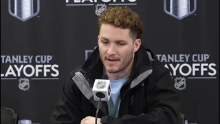 Tkachuk Sends Greetings To Oilers Superfan Ben Stelter