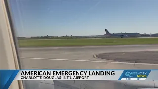 Mechanical issues, 'smoke from tail' prompts American Airlines flight to return to CLT Airport