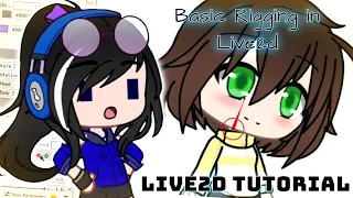 Basic Rigging | LIVE2D TUTORIAL (Part 2) | (Voice Over) | Download Link of Live2d in the description