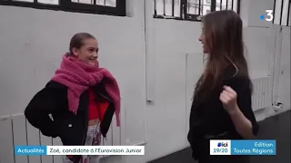 une interview de @zoe_clauzure sur France 3